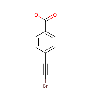 (4-methoxycarbonylphenyl)ethynyl bromide,CAS No. 225928-10-9.