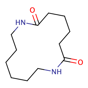 1,8-diaza-cyclotetradecane-2,7-dione,CAS No. 4266-66-4.