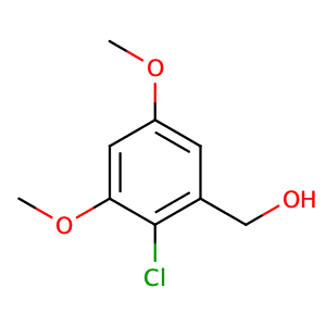 2-chloro-3,5-dimethoxybenzyl alcohol,CAS No. 5859-84-7.