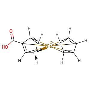 ferrocene monocarboxylic acid,CAS No. 1271-42-7.