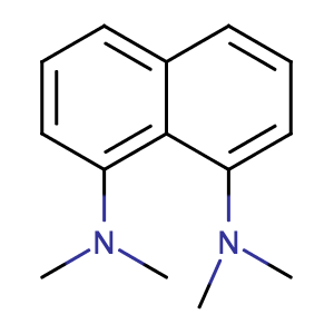 N,N,N',N'-tetra-methylnaphthalene-1,8-diamine,CAS No. 20734-58-1.
