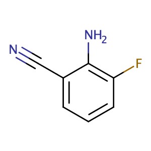2-Amino-3-fluorobenzonitrile,CAS No. 115661-37-5.