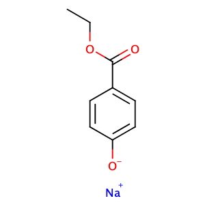 Sodium ethyl p-hydroxybenzoate,CAS No. 35285-68-8.