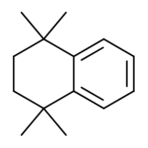 1,1,4,4-Tetramethyl-1,2,3,4-tetrahydronaphthalene,CAS No. 6683-46-1.