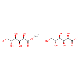 Manganese gluconate,CAS No. 6485-39-8.