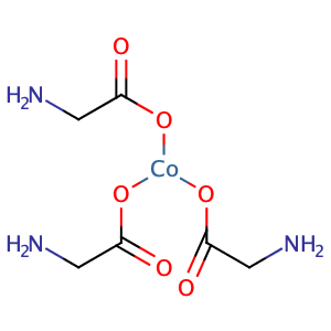 cobalt(II)(glycinate)2,CAS No. 5719-53-9.