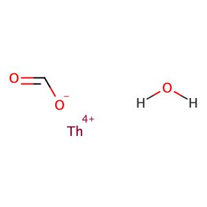 Formic acid, thorium(4+) salt, tetrahydrate,CAS No. 6416-15-5.
