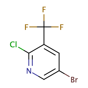 5-Bromo-2-chloro-3-(trifluoromethyl)pyridine,CAS No. 211122-40-6.
