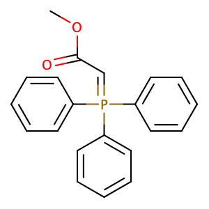 Carbomethoxymethylene triphenylphosphorane,CAS No. 2605-67-6.