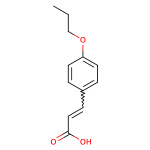 4-Propoxycinnamic acid,CAS No. 69033-81-4.