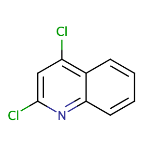 2,4-Dichloroquinoline,CAS No. 703-61-7.