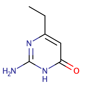 2-Amino-6-ethylpyrimidin-4-ol,CAS No. 5734-66-7.