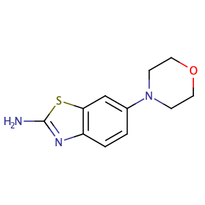 6-morpholinobenzo[d]thiazol-2-amine,CAS No. 94641-22-2.