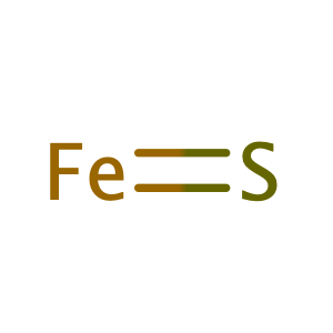 Ferrous sulfide,CAS No. 1317-37-9.