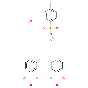Iron(III) p-toluenesulfonate hexahydrate,CAS No. 312619-41-3.