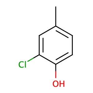 2-Chloro-4-methylphenol,CAS No. 6640-27-3.