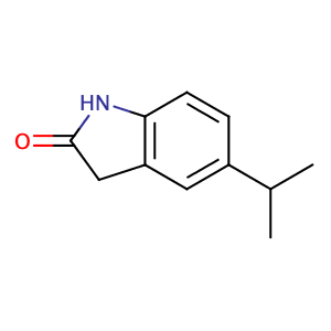 2H-Indol-2-one,1,3-dihydro-5-(1-methylethyl)-,CAS No. 156232-25-6.