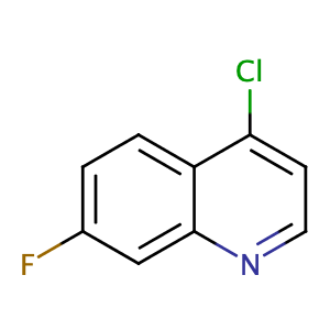 4-Chloro-7-fluoroquinoline,CAS No. 391-82-2.