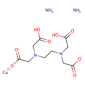 Ethylenediaminetetraacetate-copper-ammonia complex,CAS No. 67989-88-2.