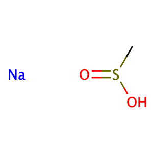 Sodium methanesulphinate,CAS No. 20277-69-4.