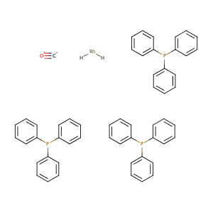 ruthenium(II)-carbonyl-tris(triphenylphosphine) dihydride,CAS No. 25360-32-1.