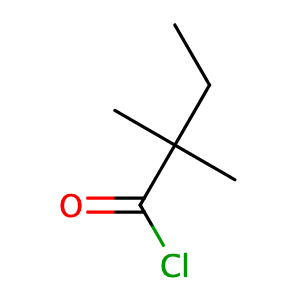 2,2-Dimethylbutyryl chloride,CAS No. 5856-77-9.