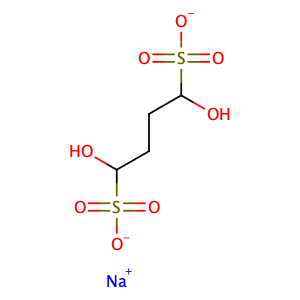 1,4-Butanedisulfonic acid, 1,4-dihydroxy-, disodium salt,CAS No. 5450-96-4.