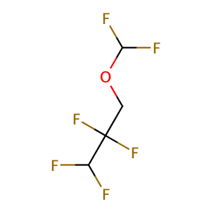 2,2,3,3-tetrafluoropropyl difluoromethyl ether,CAS No. 35042-99-0.