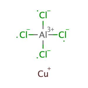 Aluminate(1-),tetrachloro-, copper(1+), (T-4)- (9CI),CAS No. 27803-79-8.