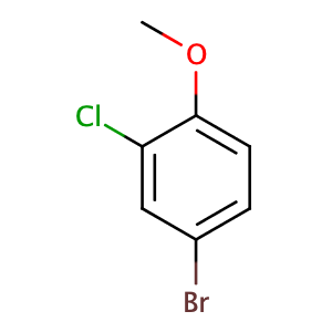 4-Bromo-2-chloro-1-methoxybenzene,CAS No. 50638-47-6.