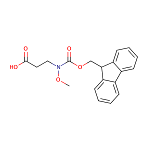3-((((9H-Fluoren-9-yl)methoxy)carbonyl)(methoxy)amino)propanoic acid,CAS No. 247021-90-5.