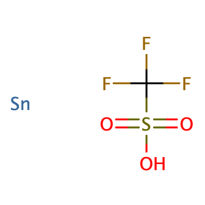 Tin(II) trifluoromethanesulfonate,CAS No. 62086-04-8.