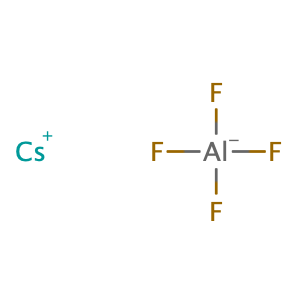 Aluminate(1-), tetrafluoro-,cesium, (T-4)- (9CI),CAS No. 39211-00-2.