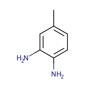 3,4-Diaminotoluene,CAS No. 496-72-0.
