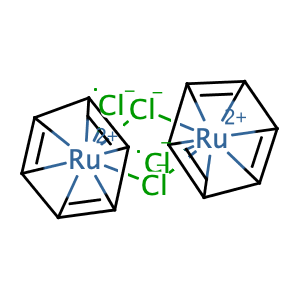 [Ru(II)(η6-benzene)(μ-Cl)Cl]2,CAS No. 37366-09-9.