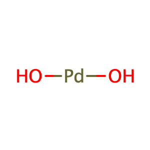 Palladium(II) hydroxide,CAS No. 12135-22-7.