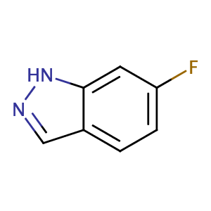 6-Fluoro-1H-indazole,CAS No. 348-25-4.