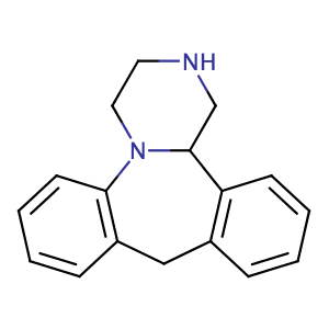Dibenzo[c,f]pyrazino[1,2-a]azepine,1,2,3,4,10,14b-hexahydro-,CAS No. 71936-92-0.
