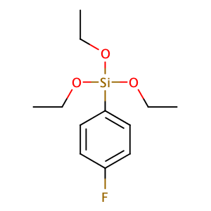 triethoxy(4-fluorophenyl)-silane,CAS No. 33715-53-6.