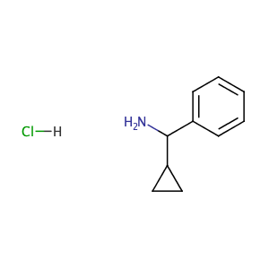 C-cyclopropyl-C-phenyl-methylamine,CAS No. 39959-72-3.