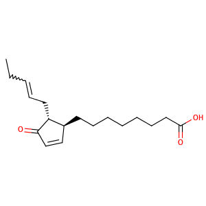 2-Cyclopentene-1-octanoicacid, 4-oxo-5-(2Z)-2-penten-1-yl-, (1S,5R)-,CAS No. 71606-07-0.