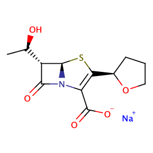 Faropenem sodium,CAS No. 122547-49-3.