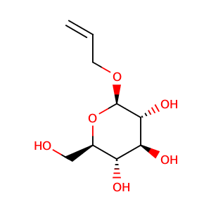 β-D-Glucopyranoside, 2-propen-1-yl ,CAS No. 34384-79-7.