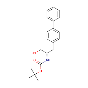 N-[(1S)-2-[1,1'-biphenyl]-4-yl-1-(hydroxymethyl)ethyl]-Carbamic acid, 1,1-dimethylethyl ester,CAS No. 153037-40-2.