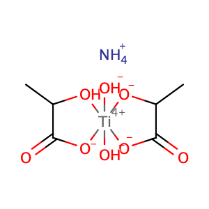 dihydroxy[2-(hydroxy-κO)propanoato-κO][2-(hydroxy-κO)propanoato(2-)-κO]-Titanate(1-), ammonium (1:1),CAS No. 160047-67-6.