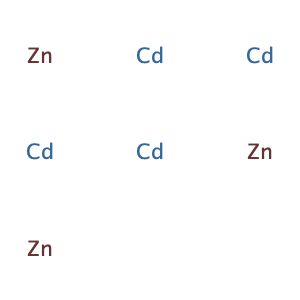 Cadmium, compd. with zinc (4:3),CAS No. 647831-88-7.