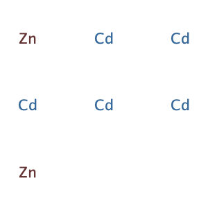 Cadmium, compd. with zinc (5:2),CAS No. 647831-89-8.