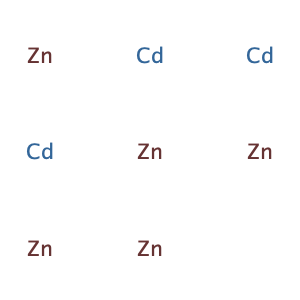 Cadmium, compd. with zinc (3:5),CAS No. 647831-92-3.