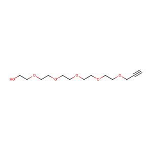 Propargyl-PEG5-alcohol,CAS No. 1036204-60-0.