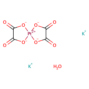 (SP-4-1)-bis[ethanedioato(2-)-O,O']-Platinate(2-), dipotassium, hydrate (9CI),CAS No. 38685-12-0.